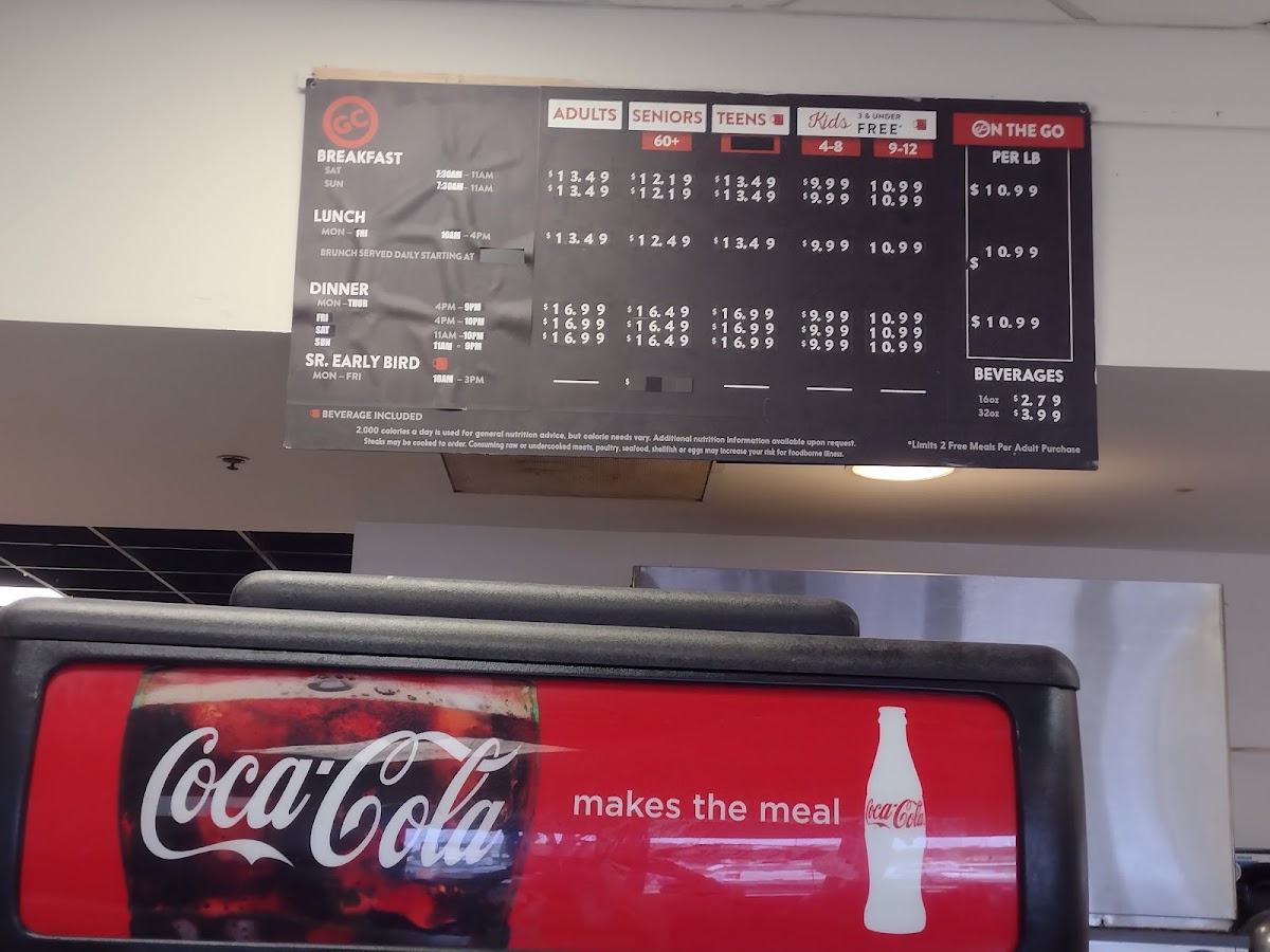 Golden Corral Buffet & Grill Menu-8